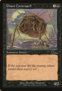 Giant Cockroach NM, English MTG Urza's Legacy - Image 1