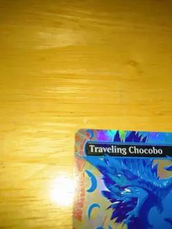 MTG Traveling Chocobo Neon Ink Blue Final Fantasy Crossover Promo 24h Listing JP - Image 5
