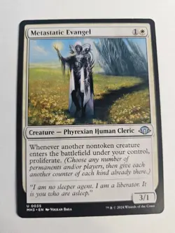 MTG -FOIL Metastatic Evangel Modern Horizons 3 - #035 - Image 1