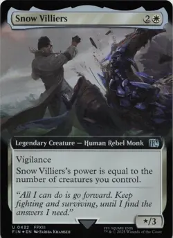 Snow Villiers (Extended Art) - FOIL - U FINAL FANTASY 432 - MTG - Image 1