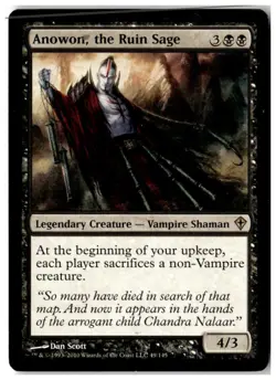 MTG Anowon, the Ruin Sage - Worldwake Moderately Played English - Image 1