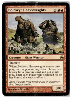 MTG Boldwyr Heavyweights - Morningtide Heavily Played English - Image 1