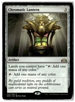 MTG Chromatic Lantern - Guilds of Ravnica Heavily Played English - Image 1