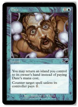 MTG Daze - Nemesis Moderately Played English - Image 1