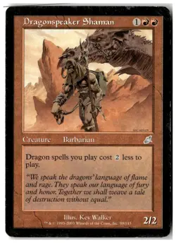 MTG Dragonspeaker Shaman - Scourge Heavily Played English - Image 1
