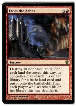 MTG From the Ashes - Commander 2013 Moderately Played English - Image 1