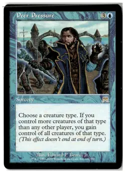 MTG Peer Pressure - Onslaught Moderately Played English - Image 1