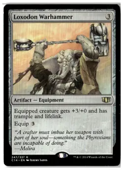 MTG Loxodon Warhammer - Commander 2014 Moderately Played English - Image 1
