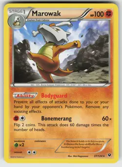 Marowak Rare XY - Fates Collide 37/124 Pokemon - Image 1