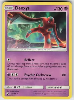 Deoxys (68) Rare SM - Celestial Storm 68/168 Pokemon - Image 1