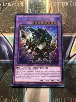*** DARK PALADIN *** 1ST EDITION SECRET RARE (CHIBI) BLMM-EN008 YUGIOH! - Image 1