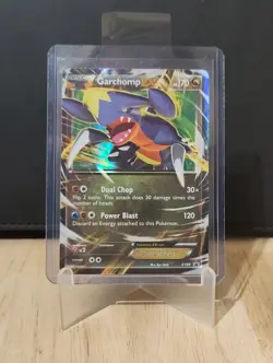 Pokemon TCG Cards Garchomp EX XY09 Black Star Promo Holo LP (Regular Size) - Image 1