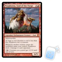 PURPHOROS, GOD OF THE FORGE Theros THS Magic MTG MINT CARD - Image 1