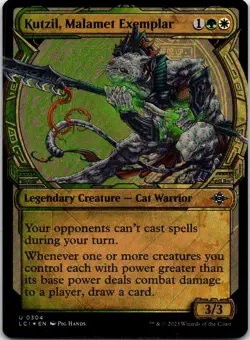 Kutzil Malamet Exemplar Showcase Foil U The Lost Caverns of Ixalan 304 NM - Image 1