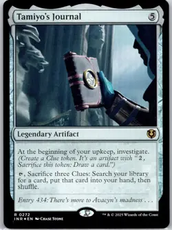 Tamiyo's Journal Foil Innistrad Remastered #272 NM - Image 1