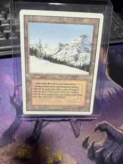 MTG Magic the Gathering Taiga Revised Edition Dual Land - LP Lightly Played - Image 1