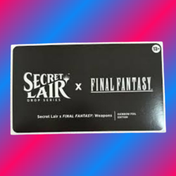 MTG Secret Lair x Final Fantasy: Weapons Rainbow Foil Magic: The Gathering New - Image 1