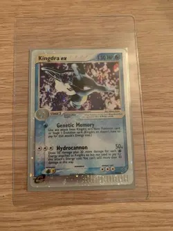 Pokemon Card - Kingdra ex EX Dragon 92/97 - Vintage Holo - Image 1