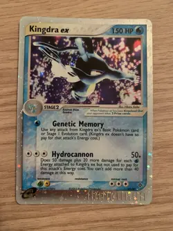 Pokemon Card - Kingdra ex EX Dragon 92/97 - Vintage Holo - Image 2