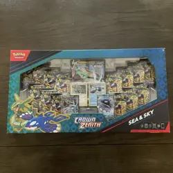 Pokemon TCG Crown Zenith Sea and Sky Premium Collection Box Sealed New! - Image 1
