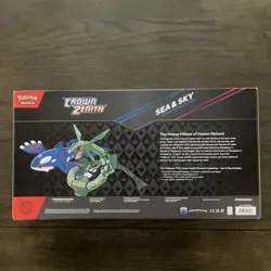 Pokemon TCG Crown Zenith Sea and Sky Premium Collection Box Sealed New! - Image 5