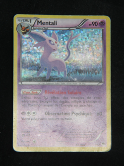 Pokemon "Mentali / Espeon" 7/12 *Holo* McDonald's 2013 - French - Played - Image 3