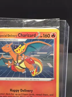 Pokemon TCG Special Delivery Charizard Black Star Promo Sealed SWSH075 - Image 2