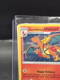 Pokemon TCG Special Delivery Charizard Black Star Promo Sealed SWSH075 - Image 5