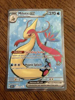 Pokemon Milotic ex 217/191 Surging Sparks Holo Near Mint - Image 1