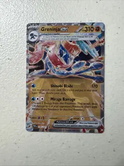 Greninja ex 106/167 Metal Promo (GameStop Exclusive) Pokemon Card - Image 1