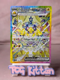 Galvantula ex 168/142 Card 'B' Stellar Crown SCR Illustration Rare TCGKITTEN - Image 1
