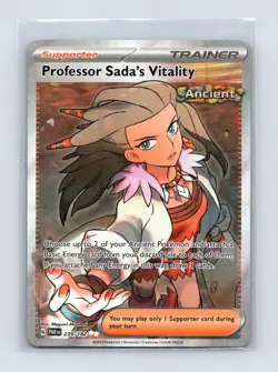 Professor Sada's Vitality 239/182 Ultra Rare Paradox Rift Pokemon Near Mint - Image 1