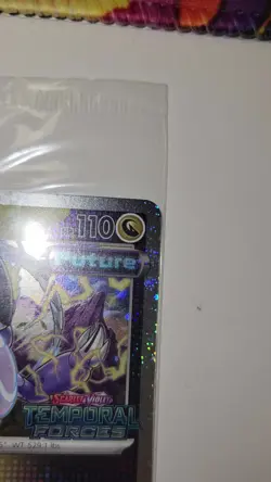 Miraidon 121/162 Pokemon Temporal Forces Stamped Best Buy Sealed Promo, 2 swirls - Image 2