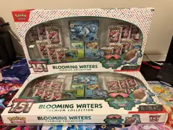 Pokemon Scarlet and Violet 151 Blooming Waters Premium Collection (Lot Of 2) - Image 1