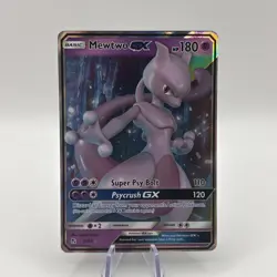 Pokemon Mewtwo GX 31/68 Hidden Fates Ultra Rare - Image 1