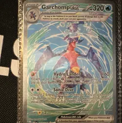 2023 Pokemon Garchomp ex SV04 Paradox Rift Special Illustration Rare 245/182 - Image 1