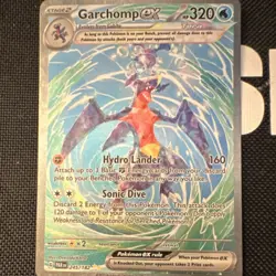 2023 Pokemon Garchomp ex SV04 Paradox Rift Special Illustration Rare 245/182 - Image 2
