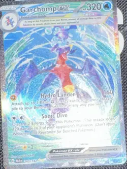 2023 Pokemon Garchomp ex SV04 Paradox Rift Special Illustration Rare 245/182 - Image 3