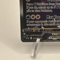 Pokemon TCG Vaporeon VMAX SWSH182 SWSH Promo Rapid Strike Holo English - Image 4