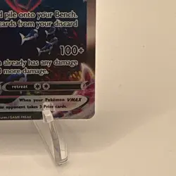 Pokemon TCG Vaporeon VMAX SWSH182 SWSH Promo Rapid Strike Holo English - Image 5