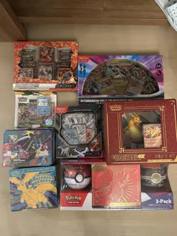Pokemon TCG Sealed Lot Huge Collection, ETB, Evolving Skies, Ascended Heroes - Image 1