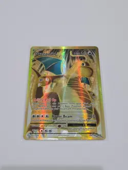 Pokemon TCG Dragonite EX 106/108 Evolutions Full Art Ultra Rare Holo - Image 1
