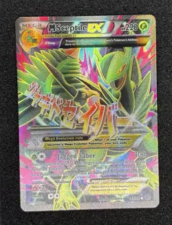 Pokemon M Sceptile EX XY Ancient Origins Holo Card 85/98 Ultra Rare Full Art - Image 1