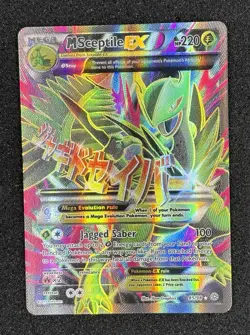 Pokemon M Sceptile EX XY Ancient Origins Holo Card 85/98 Ultra Rare Full Art - Image 4