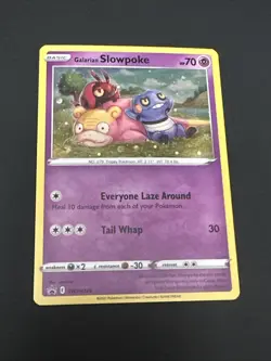 Pokemon Galarian Slowpoke SWSH126 Sword & Shield Promo Holo Basic 70HP EN - Image 1