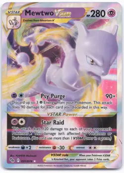 Pokemon GO #031/078 Mewtwo VSTAR - Image 1