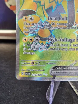 🔥Pokemon TCG Electivire EX 212/182 Ultra Rare FullArt Holo Sv10 Destined Rivals - Image 4
