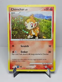 Chimchar [76/130] {Diamond & Pearl} Cosmos Holo Pokemon 2007 - Image 1
