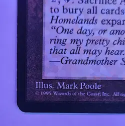 MTG Apocalypse Chime NM Homelands Reserved List Magic Gathering card - Image 3