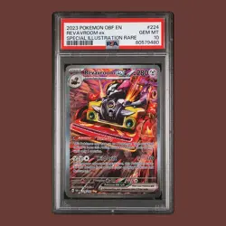 PSA 10 GEM MINT Pokemon Revavroom ex 224/197 OBF Special Illustration Rare - Image 1